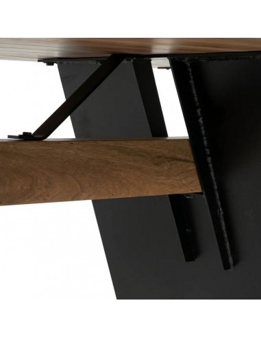 Mesa familiar ALAIA 220 x 100 em madeira maciça...