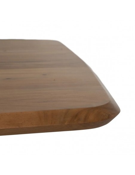 Mesa NEALY 170 x 90, madera de acacia y pies de metal negro