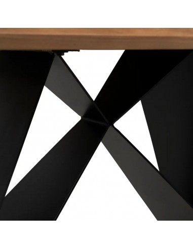 Mesa NEALY 170 x 90, madeira de acácia e pés em...