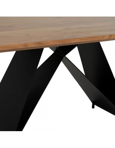Mesa NEALY 170 x 90, madera de acacia y pies de...