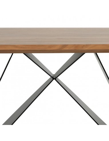 Mesa NEALY 170 x 90, madera de acacia y pies de...