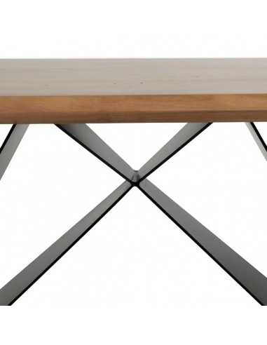 Mesa NEALY 200 x 100 de madera de acacia y...