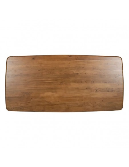 Mesa NEALY 200 x 100 em madeira de acácia e pés de metal