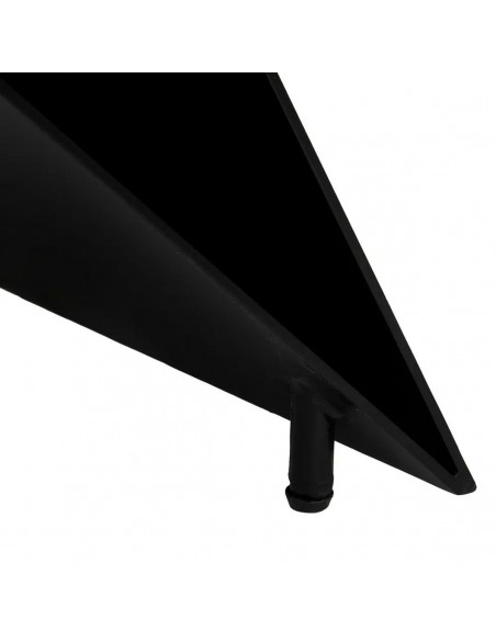 Mesa NEALY 200 x 100 de madera de acacia y patas de metal