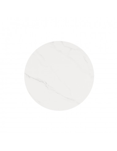 Mesa redonda porcelánico blanco Argo 120 cm,...