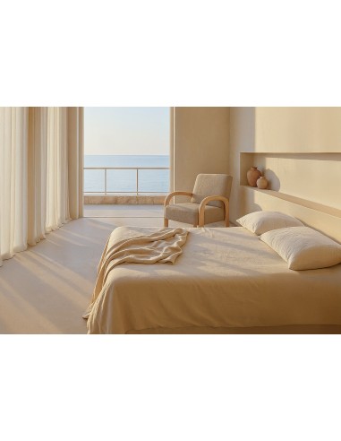 Butaca JAPANDI DOROTHY de madera natural y...