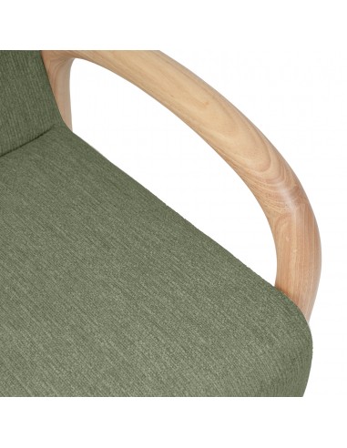 Butaca JAPANDI DOROTHY de madera natural y...