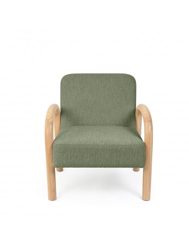 Butaca JAPANDI DOROTHY de madera natural y...