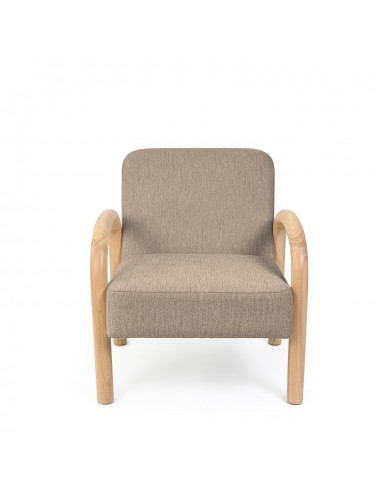 Butaca JAPANDI DOROTHY de madera natural y...