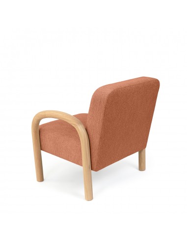 Butaca JAPANDI DOROTHY de madera natural y...