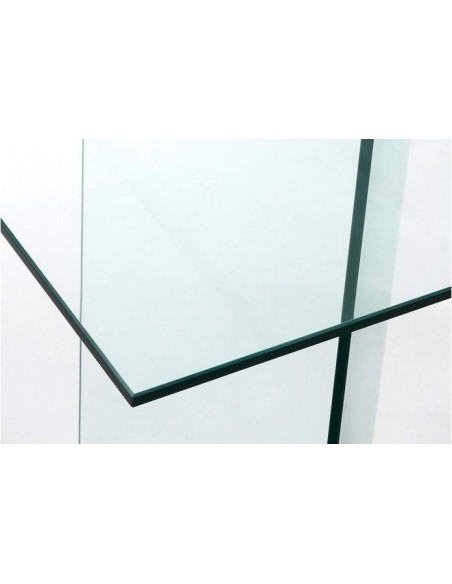 Mesa de jantar Burano 200x120, Vidro Transparente Mesa de jantar Burano 200x120, Vidro Transparente