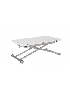 Mesa de centro elevable y extensible Divina, MDF melamina... 2