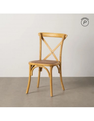 Silla rústica Aspas Thonet Madera Natural y...