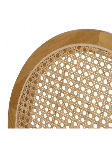 Cadeira Medalhão Thonet em ratã Natural e Madeira