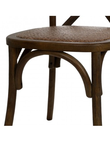 Cadeira rústica Aspas Thonet, assento em...