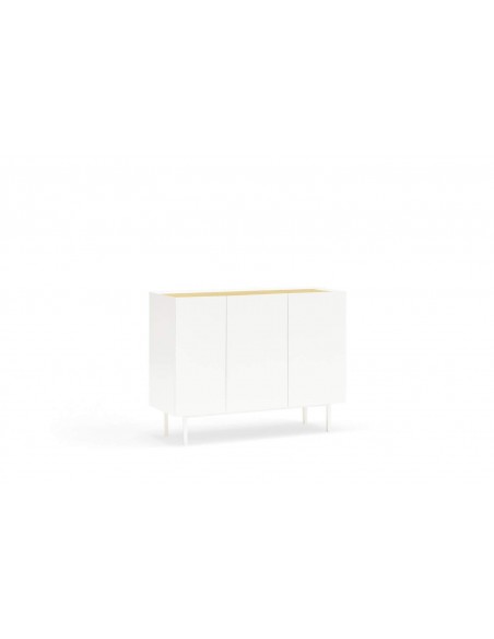 TEULAT APARADOR ARISTA 110x40, cajones Interiores lacado en blanco. TEULAT APARADOR ARISTA 110x40, cajones Interiores lacado en blanco.
