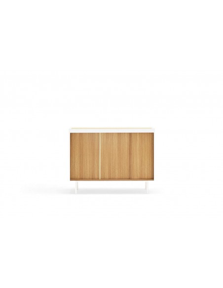 TEULAT APARADOR ARISTA 110x40, cajones Interiores lacado en blanco. TEULAT APARADOR ARISTA 110x40, cajones Interiores lacado en blanco.