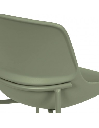 Cadeira moderna LUNA de polipropileno com...