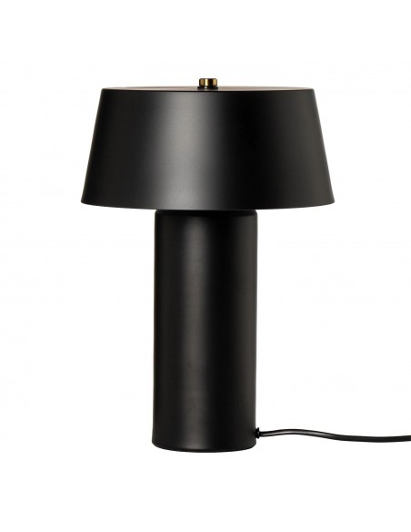 Lámpara sobremesa ILLAR, metal negro mate.