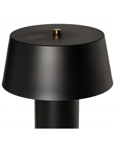 Candeeiro de mesa em metal preto fosco ILLAR.