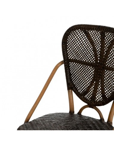Cadeira de jantar tropical rústica MUKA em...