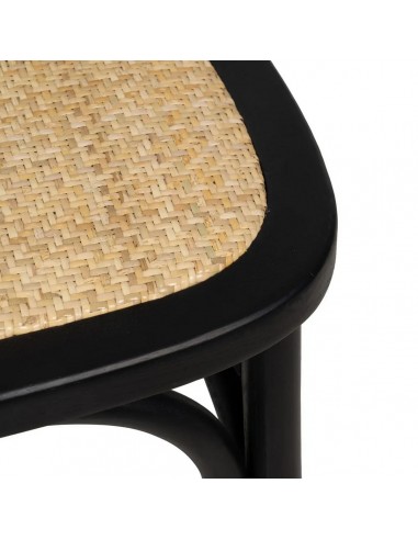 Silla de ratán colonial REXIT en madera color...