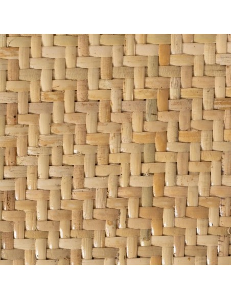 Cadeira colonial de vime REXIT em madeira cor de preto