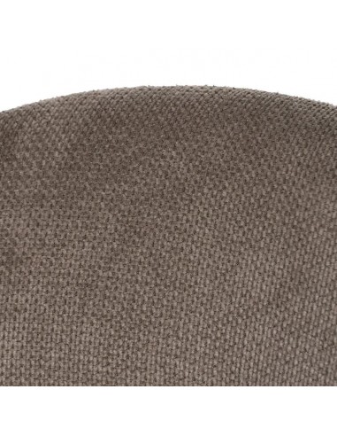 Cadeira de jantar NELIDA estofada em taupe com...