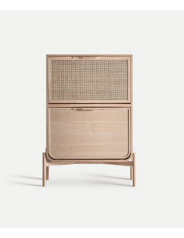 Zapatero WEURTZ de ratán y madera de Fresno...