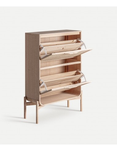 Zapatero WEURTZ de ratán y madera de Fresno...