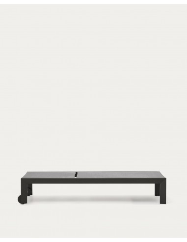 Espreguiçadeira CANUT em alumínio e textura...