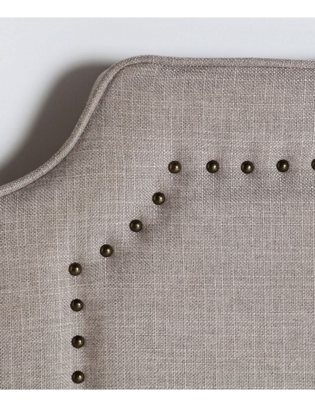 Cabezal Sousel Beige de Lino 160 cm