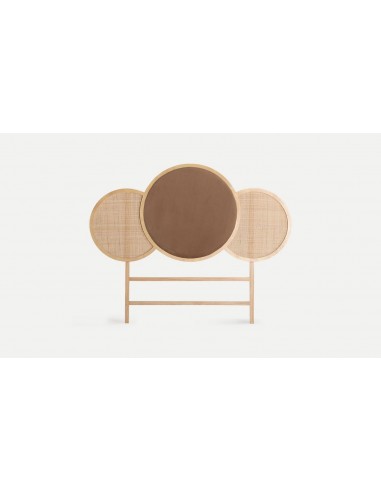 Cabezal Larvik de Madera Natural 160, estilo Escandinavo/Zen