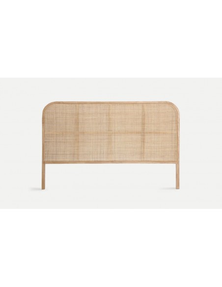 Cabezal Ikla de Madera y Ratán 190, estilo colonial y Minimalista