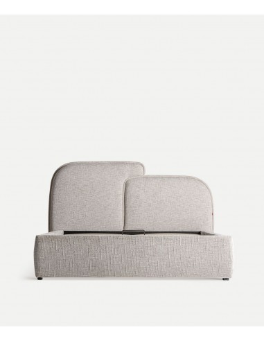 Cama Verna con Canapé y Cabecero Asimétrico,...