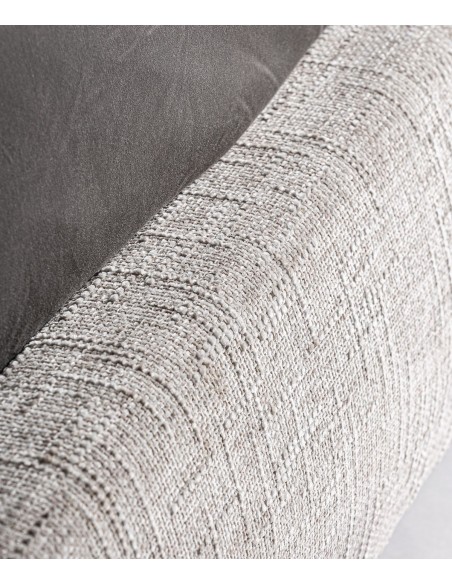 Cama Sannes Estofada em Bege, estilo Contemporâneo e Natural