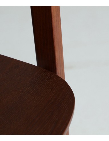 Silla contemporánea artesanal REDE madera color...