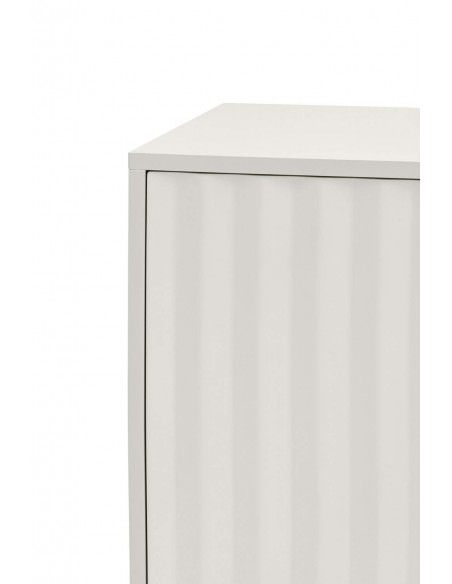 TEULAT APARADOR Serra 160x47, nordico, gavetas, lacado a branco.