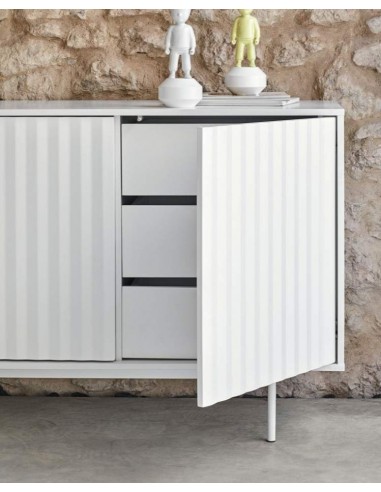 APARADOR SIERRA 210x44, minimalista, cajones