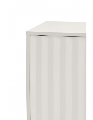 Teulat APARADOR SIERRA 210x44, minimalista, cajones lacado en blanco.