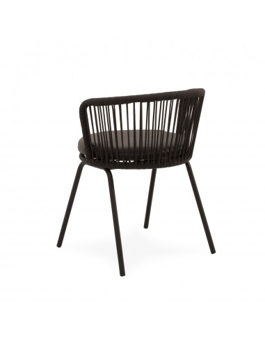 Silla de Exterior VILMA en Cuerda y Acero....