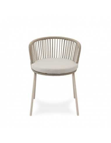 Silla de Exterior VILMA en Cuerda y Acero....