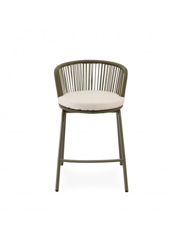 Taburete de Exterior VILMA 64 en Cuerda y...