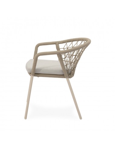 Silla apilable de Exterior SOLENE en Cuerda y...