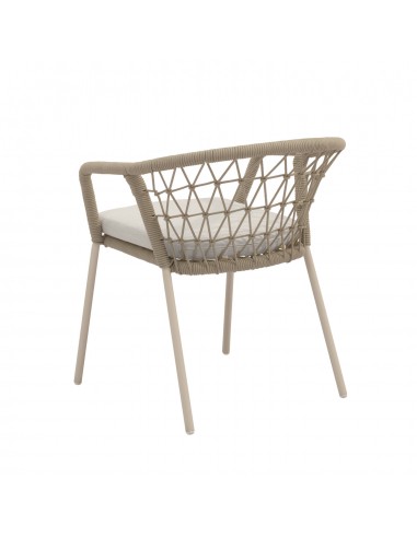Silla apilable de Exterior SOLENE en Cuerda y...