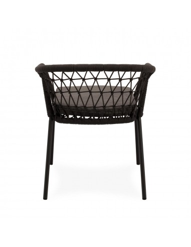 Silla apilable de Exterior SOLENE en Cuerda y...