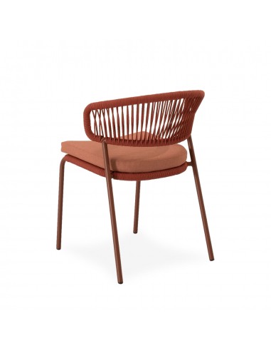 Silla apilable de Exterior PALMIRA en Cuerda y...