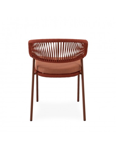 Silla apilable de Exterior PALMIRA en Cuerda y...