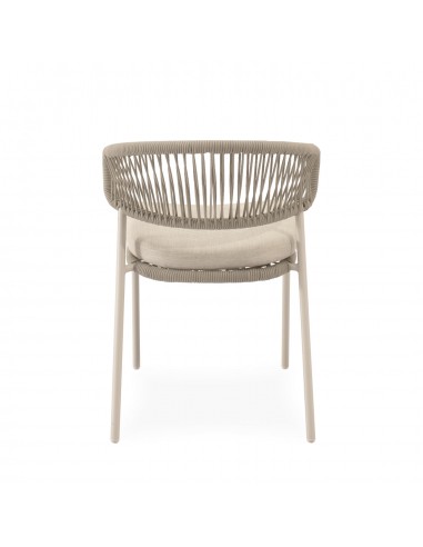 Silla apilable de Exterior PALMIRA en Cuerda y...