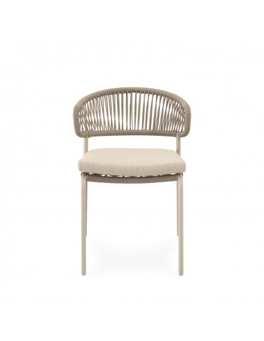 Silla apilable de Exterior PALMIRA en Cuerda y...